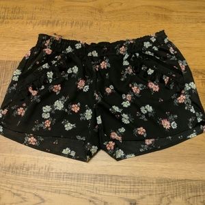 Maurices Floral Tassel Shorts
